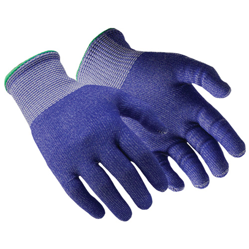 Gants r&eacute;sistants aux coupures de grade alimentaire Helix 3033, Taille 6/T-petit, Calibre 13, Enveloppe en Polyester/Fibre de verre/PEHP, ASTM ANSI niveau A6 Kelford
