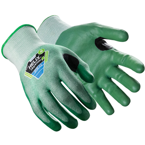 Helix&reg; 3050 Cut-Resistant Gloves, Size 5/2X-Small, 18 Gauge, Nitrile Coated, Polyester/Fibreglass/HPPE Shell, ASTM ANSI Level A6 Kelford