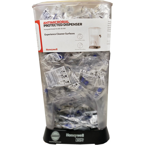 Distributeur de bouchons doreille filaires HL400 AM avec boîte de bouchons doreille AS-30W Kelford