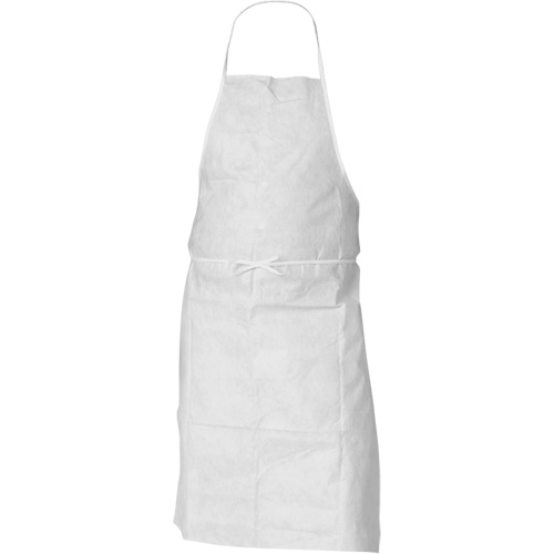 KleenGuard A10 Apron, Polyethylene, White, 28" W x 36" L Kelford