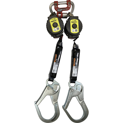 Miller TurboLite+ Personal Fall Limiter, 6', Web, Stationary Kelford