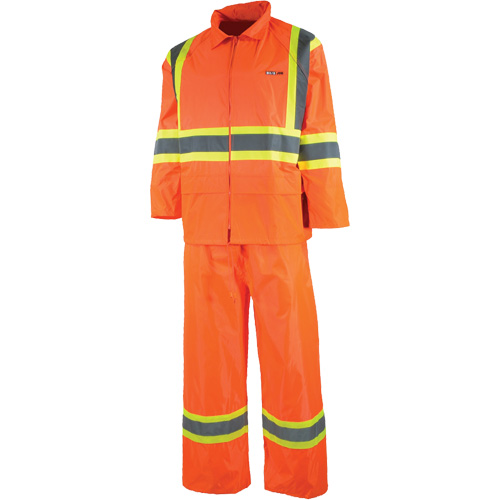 V&ecirc;tement imperm&eacute;able &eacute;tanche, Nylon/PVC, T-petit, Orange haute visibilit&eacute; Kelford