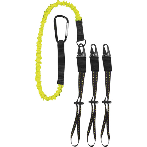 Longe d'outil GearLink avec embouts interchangeables, Tendeur, Mousqueton/boucle Kelford