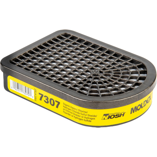 Semi-Rectangular Respirator Cartridge, Gas/Vapour Cartridge, Acid Gas/Organic Vapour Kelford