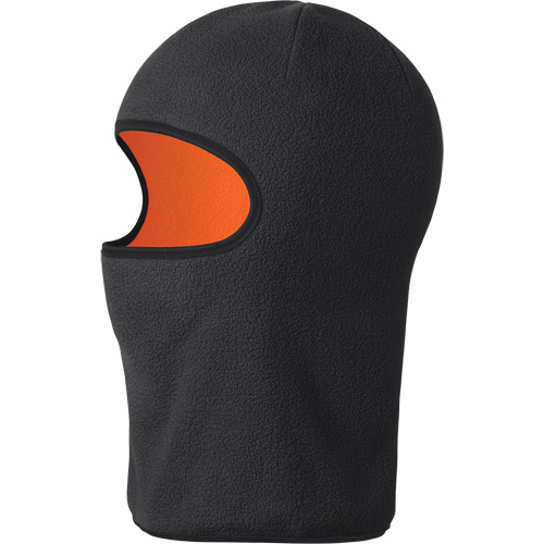 5502 Reversible 1-Hole Balaclava, Micro Fleece, Black/High-Visibility Orange Kelford