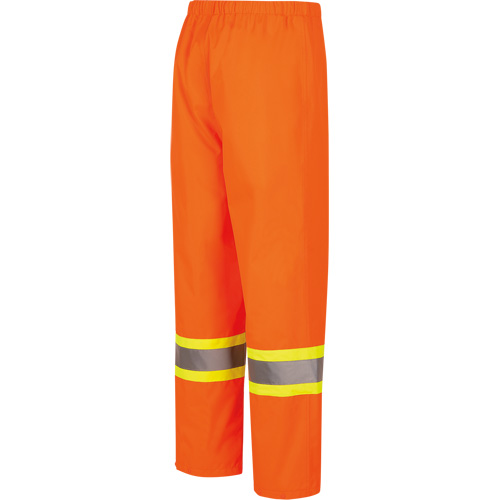 5627W Women's Waterproof Bib Pants, Polyester/Polyurethane, X-Small, High Visibility Orange Kelford