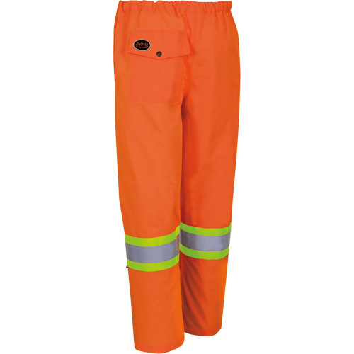 5576 450D Waterproof Safety Pants, Polyester/Polyurethane, Small, High Visibility Orange Kelford