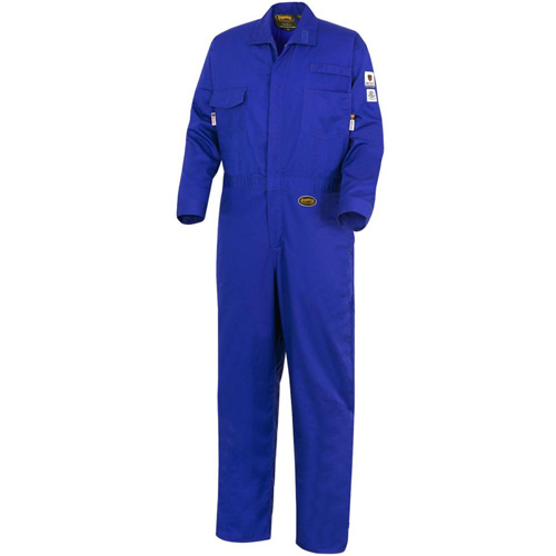 7779T FR-Tech&reg; 88/12 Arc Rated Flame Resistant Coveralls, Size 40 (Tall), Royal Blue, 10 cal/cm² Kelford