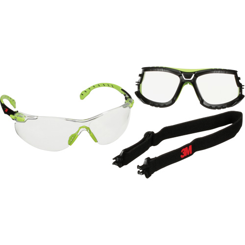 Solus 1000 Series Safety Glasses, Clear Lens, Anti-Fog/Anti-Scratch, ANSI Z87+/Meets/Exceeds CSA Z94.3 Kelford