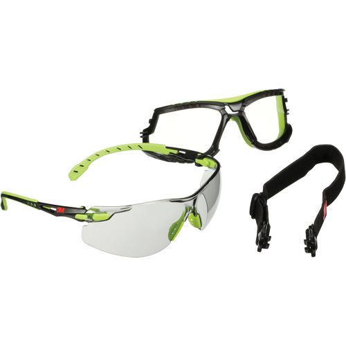 Solus 1000 Series Safety Glasses, Grey Lens, Anti-Fog/Anti-Scratch, ANSI Z87+/Meets/Exceeds CSA Z94.3 Kelford
