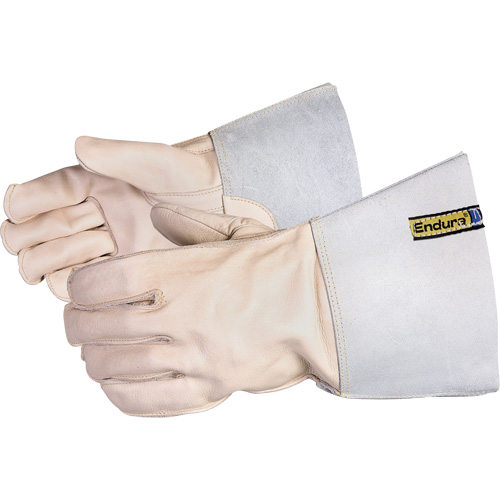 Welder's Gloves with Kevlar&reg; Sewn Out-Seams, Split Cowhide, Size 7 Kelford