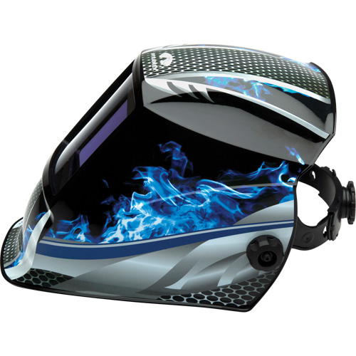 Casque de soudeur autonoircissant Leadhead, 3,8" lo x 3,4" la Champ de vision, Teinte 9 - 13 Kelford