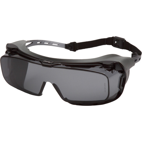 Lunettes &agrave; coques de s&eacute;curit&eacute; Cappture Plus, Lentille Gris, Antibu&eacute;e, Ventilation Ferm&eacute; Kelford