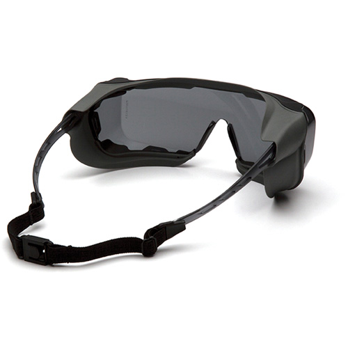 Lunettes &agrave; coques de s&eacute;curit&eacute; Cappture Plus, Lentille Gris, Antibu&eacute;e, Ventilation Ferm&eacute; Kelford