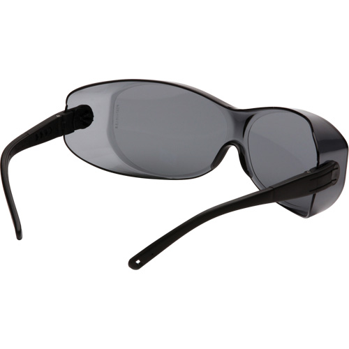 OTS&reg; XL Safety Glasses, Grey Lens, Anti-Scratch, ANSI Z87+/Meets/Exceeds CSA Z94.3 Kelford