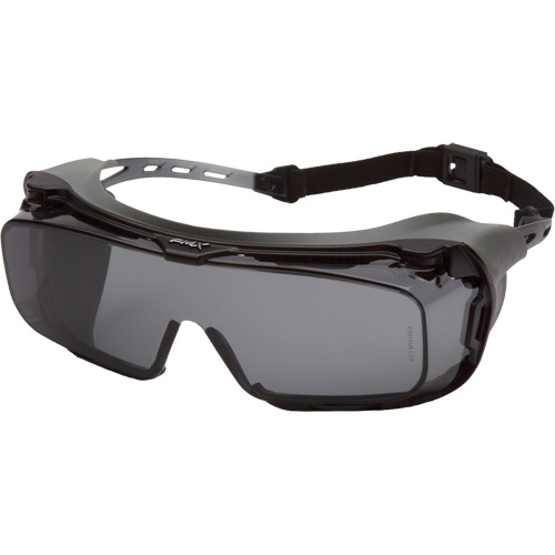 Cappture Safety Glasses, Grey Lens, Anti-Fog, ANSI Z87+/Meets/Exceeds CSA Z94.3 Kelford