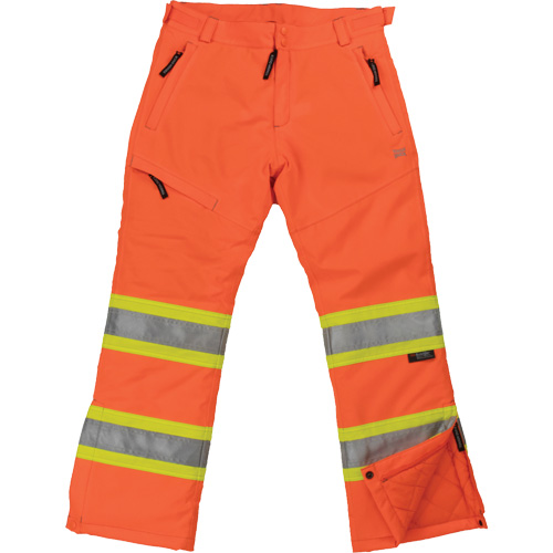 Womens Insulated Flex Safety Pant, Polyester, Medium, High Visibility Orange Kelford