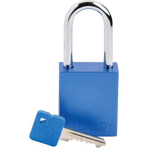 Cadenas de s&eacute;curit&eacute;, Cadenas de s&eacute;curit&eacute;, Cl&eacute;s diff&eacute;rentes, Aluminium, Largeur de 1-1/2" Kelford