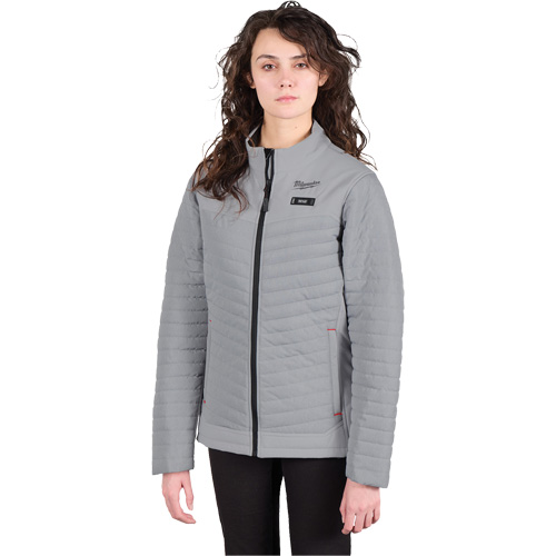 Manteau chauffant M12 Axis avec pile, Femmes, 2T-Grand, Gris Kelford
