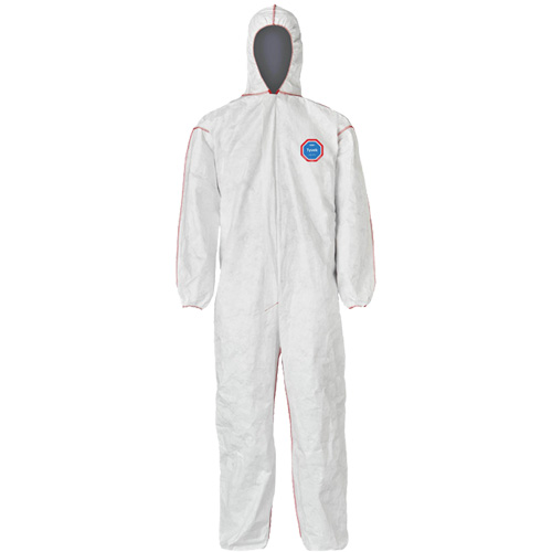 Combinaisons SFR avec cagoule, Moyen, Blanc, Tyvek 400 Kelford