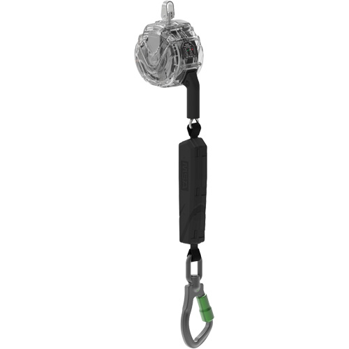 V-TEC ALTAKS Personal Fall Limiter-Cable, 10', Galvanized Steel, Swivel Kelford