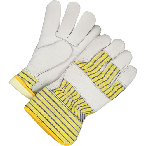 Gants d'ajusteur doubl&eacute;s avec poignet de s&eacute;curit&eacute;, 3T-Grand, Paume en Cuir fleur de vache, Doublure en Thinsulate Kelford