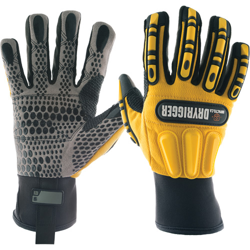 Gants The Original Dryrigger, 7/Petit, Paume en Su&egrave;de, Poignet &agrave; enfiler Kelford