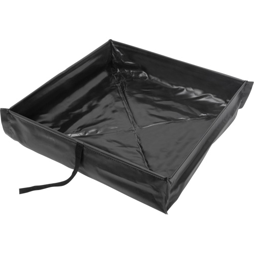 Collapsible Roll-Up Spill Berm, 60 US gal. Capacity, 4' W x 4' L x 6" H Kelford