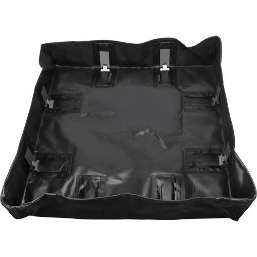 Collapsible Berm, 299 US gal. Capacity, 8' W x 10' L x 6" H, Snap-Up Bracket Kelford