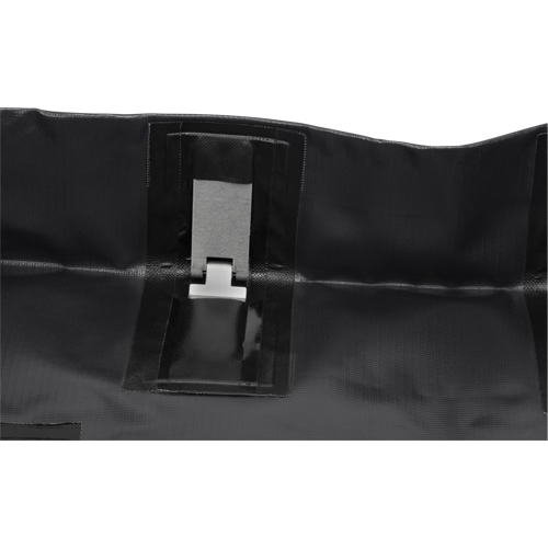 Collapsible Berm, 299 US gal. Capacity, 8' W x 10' L x 6" H, Snap-Up Bracket Kelford