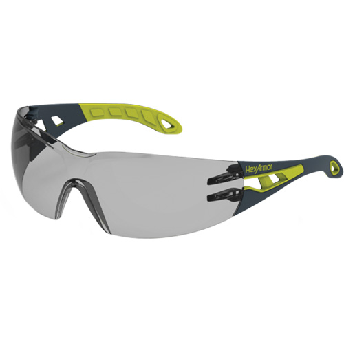 Lunettes de s&eacute;curit&eacute; enveloppantes sans monture MX200, Lentille Gris 23%, Antibu&eacute;e/Anti-&eacute;gratignures, ANSI Z87+/R&eacute;pond ou surpasse la norme CSA Z94.3 Kelford
