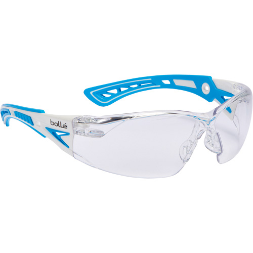 RUSH+ Safety Glasses, Clear Lens, Anti-Fog/Anti-Scratch, ANSI Z87+/Meets/Exceeds CSA Z94.3 Kelford