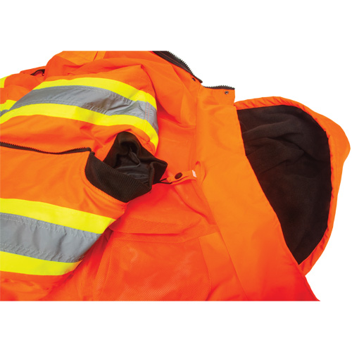 Waterproof 7-in-1 Winter Parka, High Visibility Orange, Medium Kelford