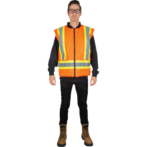 Waterproof 7-in-1 Winter Parka, High Visibility Orange, Medium Kelford