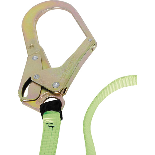 SA-54022-4 Shock Absorbing Lanyard, 4', Form Hook Center, Snap Hook Leg Ends, Polyester Kelford