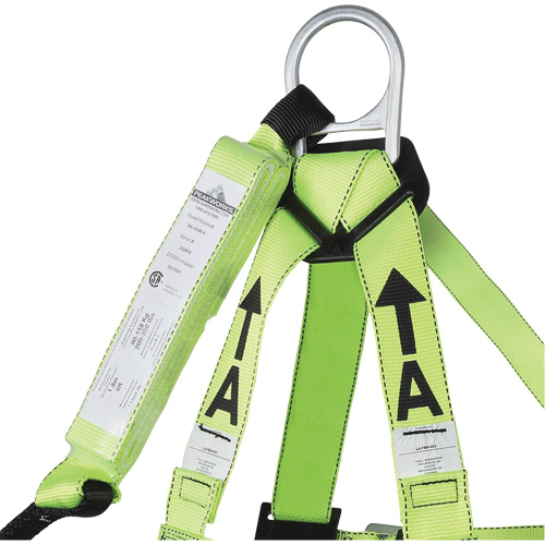 FBH-10000A5440-6 6' Class A Harness & Lanyard with 220 lbs. Capacity, Harness/Lanyard Combo Kelford