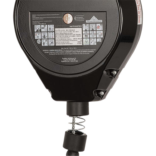 SRL-73302-60LE Self-Retracting Lifeline, 60', Galvanized Steel, Swivel Kelford