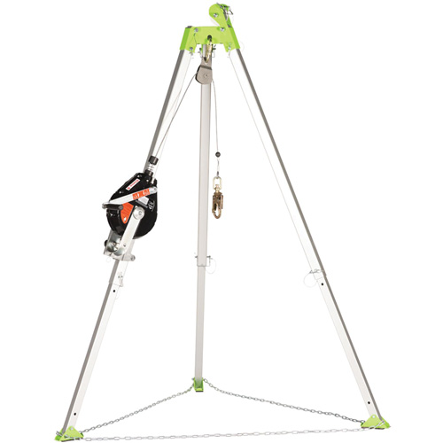 SRL-73303-60 Cable Self-Retracting Lifeline with Recovery, 60', Galvanized Steel, Swivel Kelford