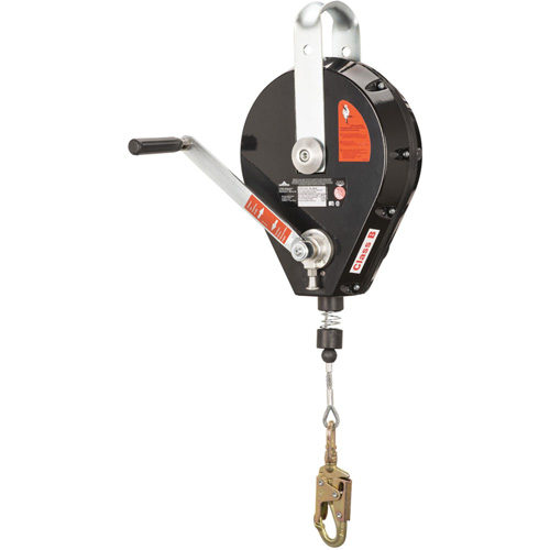 SRL-73303-96 Cable Self-Retracting Lifeline with Recovery, 96', Galvanized Steel, Swivel Kelford