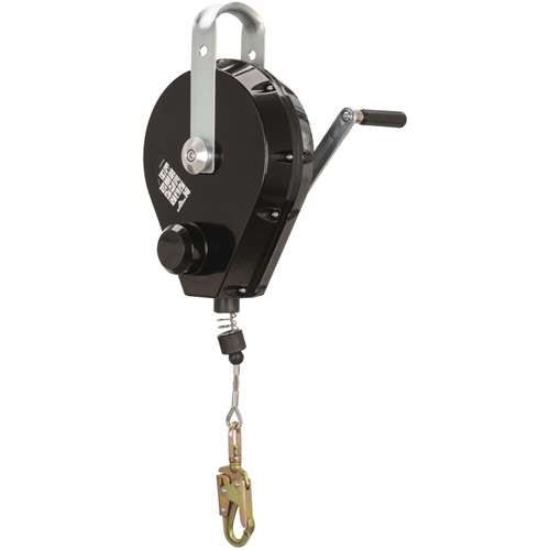 SRL-73303-96 Cable Self-Retracting Lifeline with Recovery, 96', Galvanized Steel, Swivel Kelford