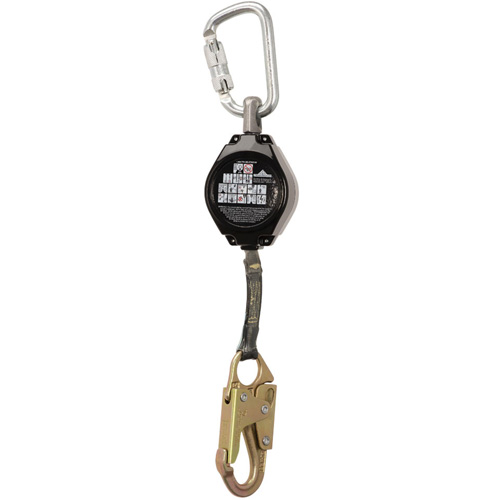 SRL-76105-6AR Cordage de s&eacute;curit&eacute; autor&eacute;tractable r&eacute;sistant &agrave; l'arc &eacute;lectrique, 6', Dyneema, Pivotant Kelford