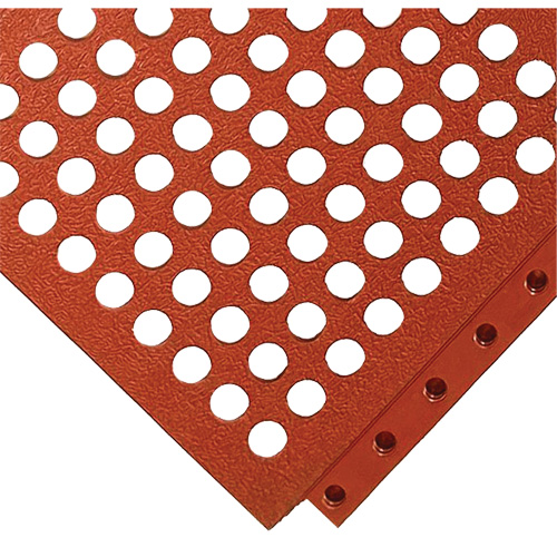 Tuiles ouvertes &agrave; imbrication en caoutchouc pour planchers 24/Seven Locksafe Grade A Kelford