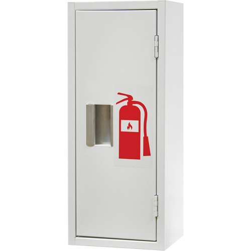 Indoor Fire Extinguisher Cabinet, 10" W x 24" H x 7" D Kelford