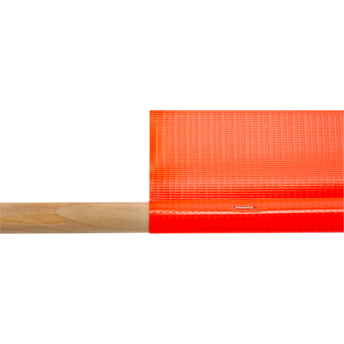 Traffic Safety Flag, Mesh, With Handle Kelford