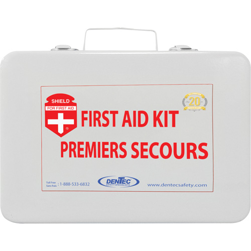Shield First Aid Kit, Meets/Exceeds CSA Z1220-24 Type 2 Low-Risk Environment, Small (2-25 Workers) Kelford
