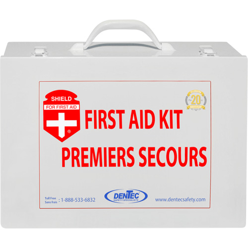 Shield First Aid Kit, Meets/Exceeds CSA Z1220-24 Type 3 High-Risk Environment, Medium (26-50 Workers) Kelford