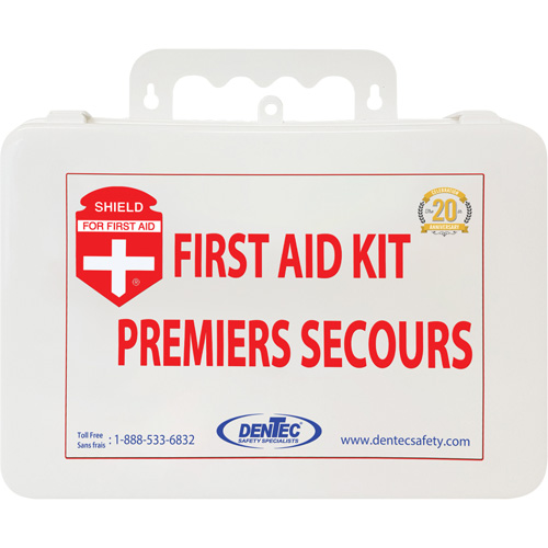 Shield First Aid Kit, Meets/Exceeds CSA Z1220-24 Type 2 Low-Risk Environment, Small (2-25 Workers) Kelford