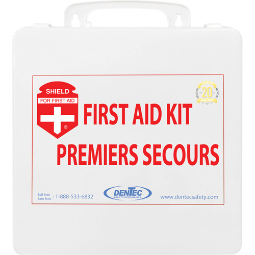Shield First Aid Kit, Meets/Exceeds CSA Z1220-24 Type 3 High-Risk Environment, Small (2-25 Workers) Kelford