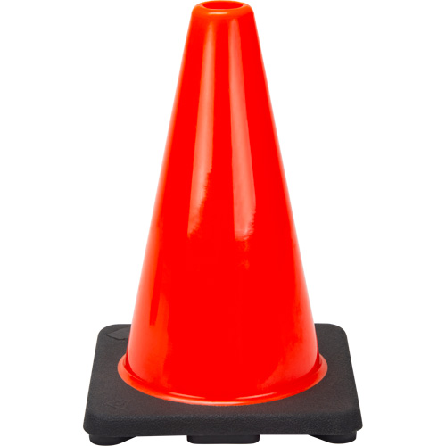 Premium Traffic Cone, 12", Orange Kelford