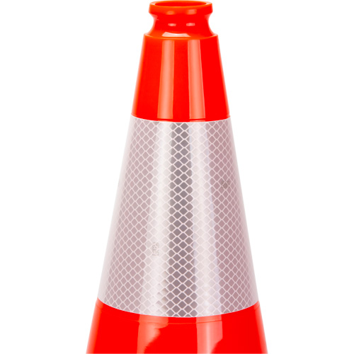 Premium Traffic Cone, 18", Orange, 6" Reflective Collar(s) Kelford